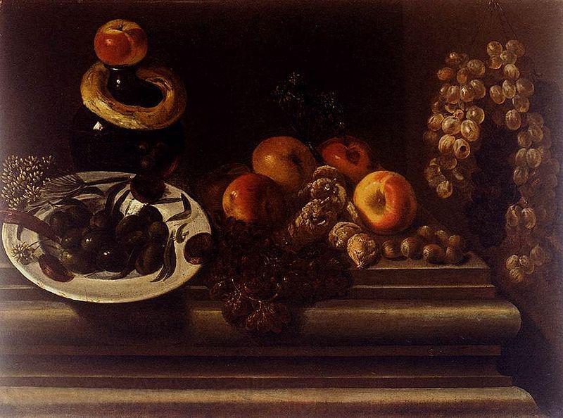 Juan Bautista de Espinosa Still Life Of Fruits And A Plate Of Olives Germany oil painting art
